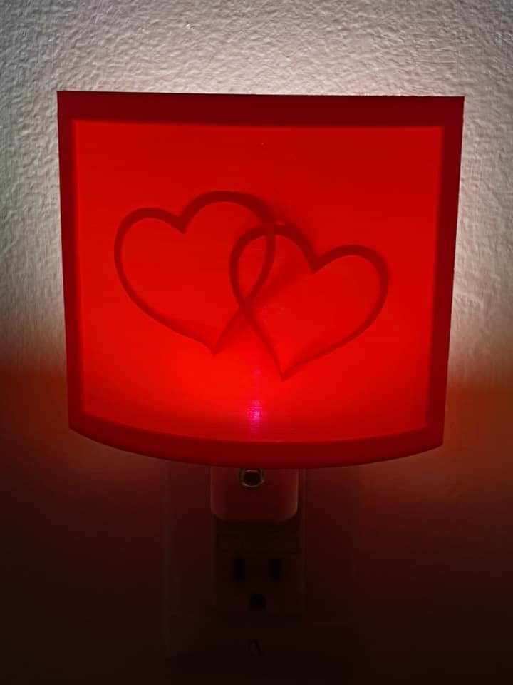 2 Hearts - Red