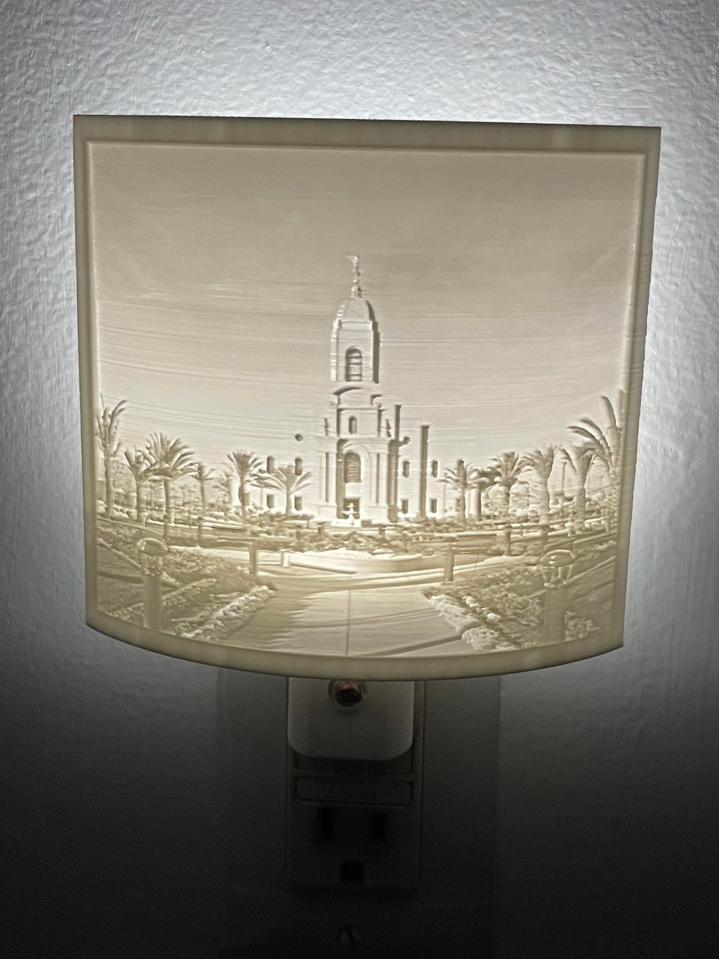 Arequipa Peru Temple Night Light