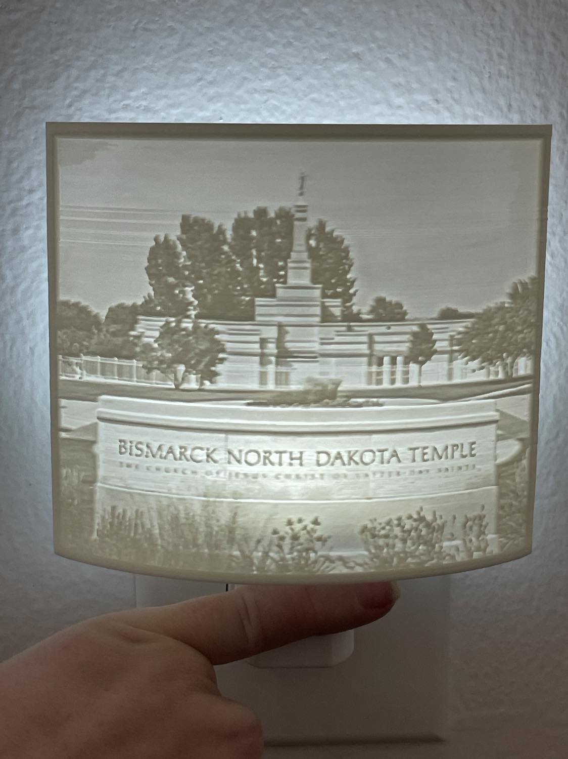 Bismarck Temple Night Light