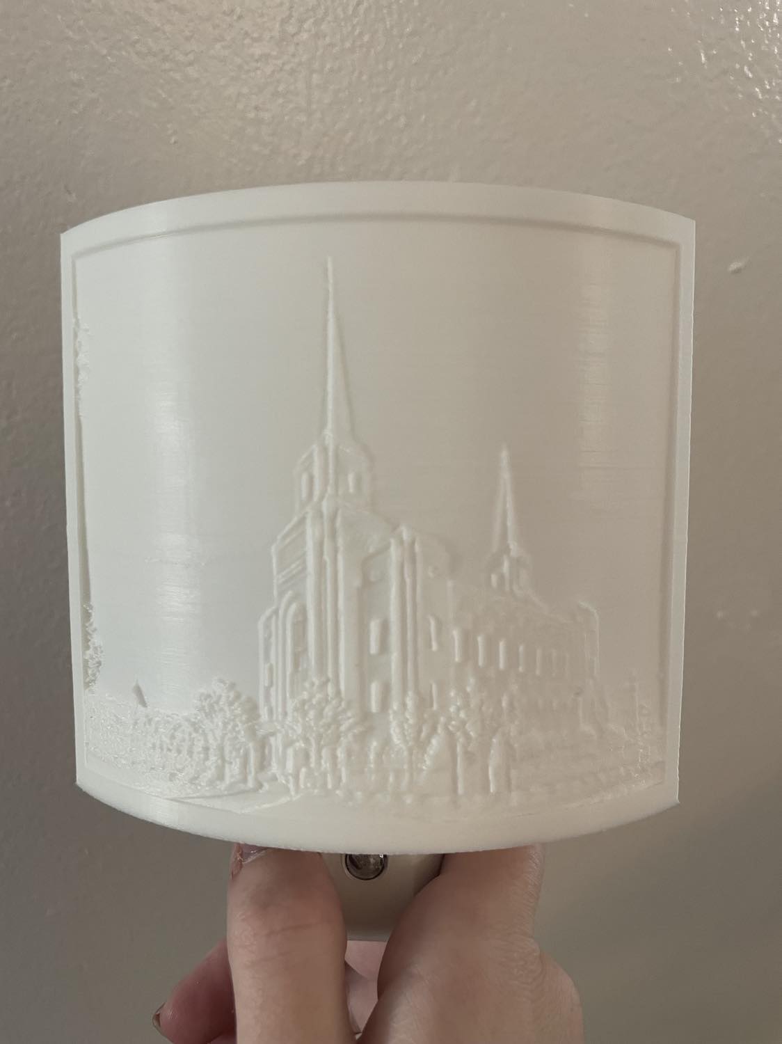 Brigham City Temple Night Light