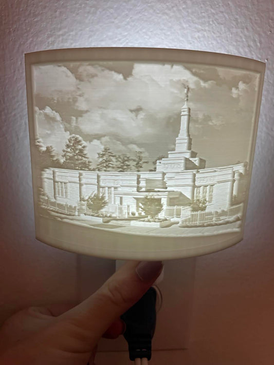 Columbia SC Temple Night Light