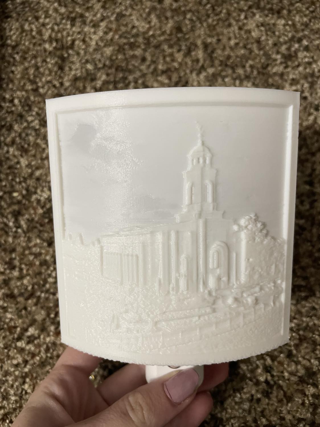 Feather River Temple Night Light