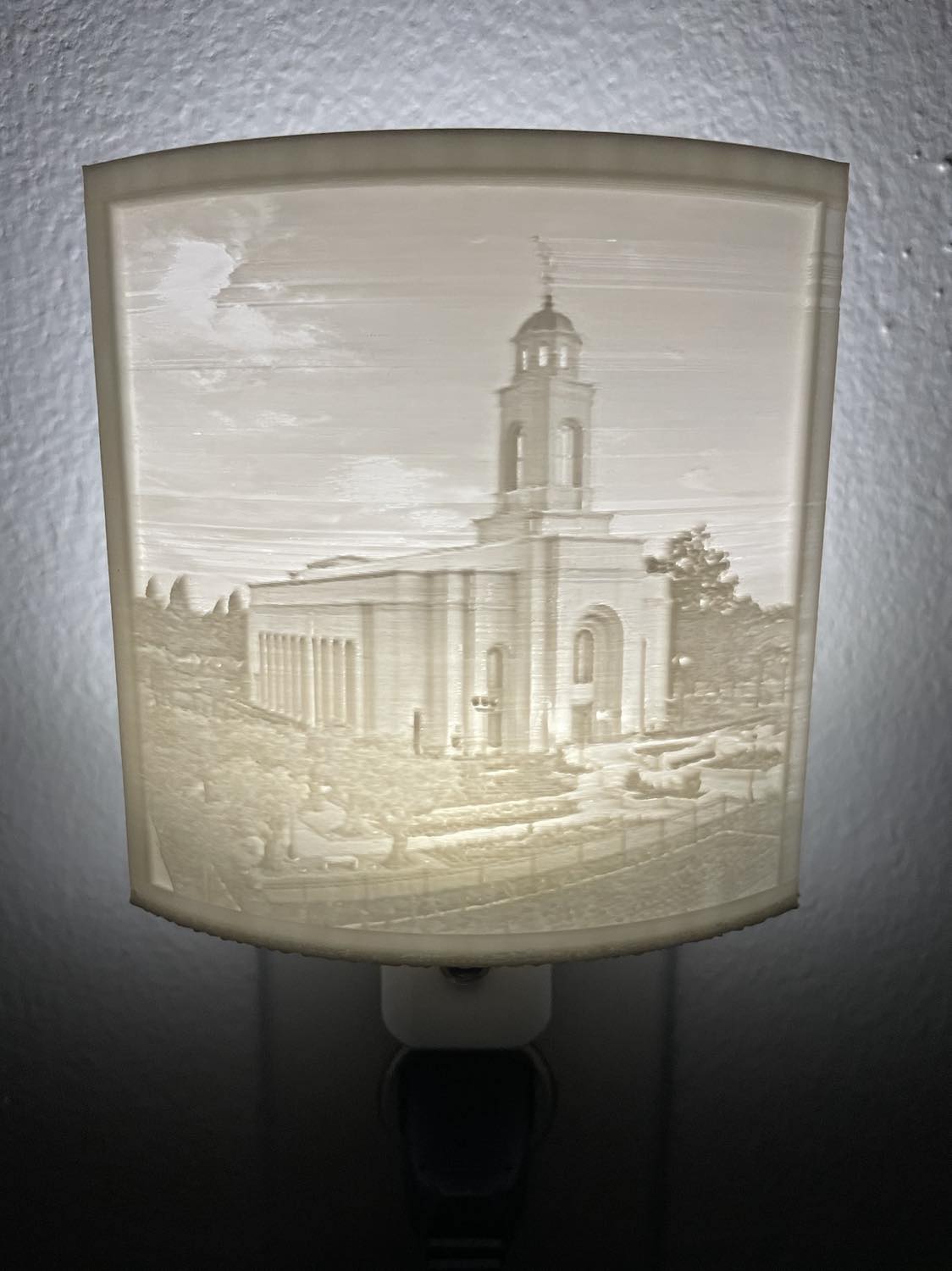 Feather River Temple Night Light