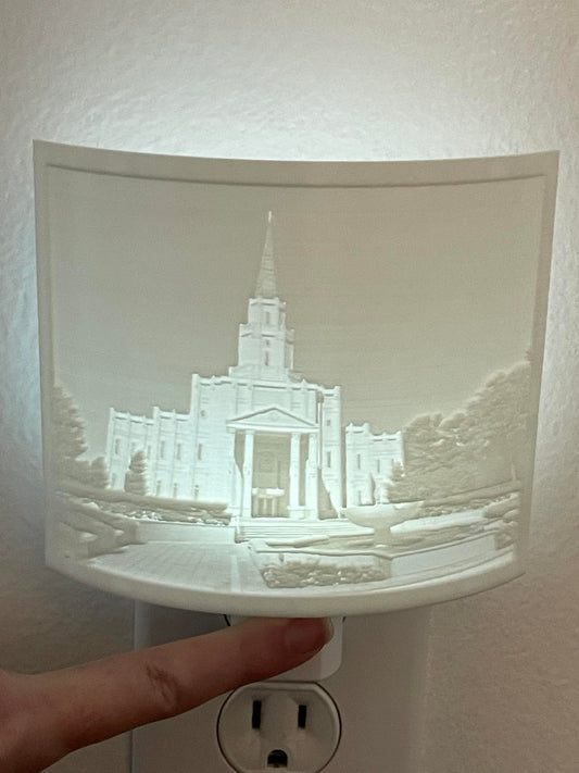 Houston Temple Night Light