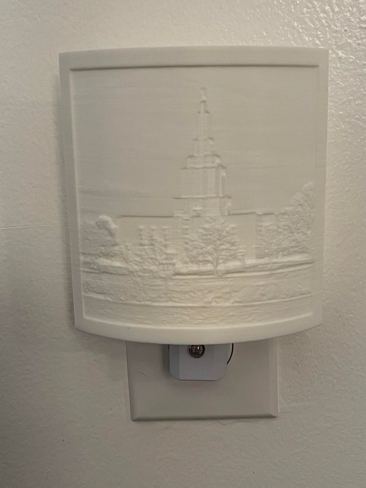 Idaho Falls Temple Night Light