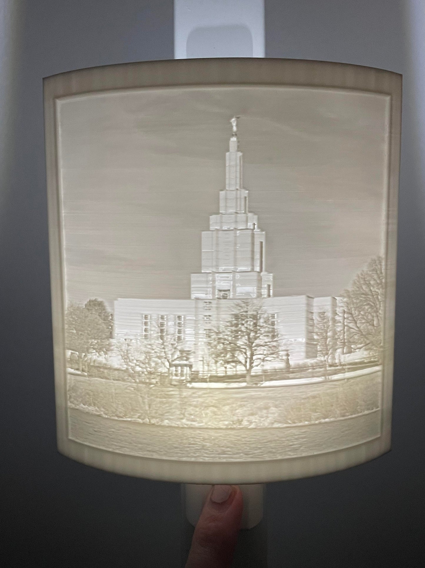 Idaho Falls Temple Night Light