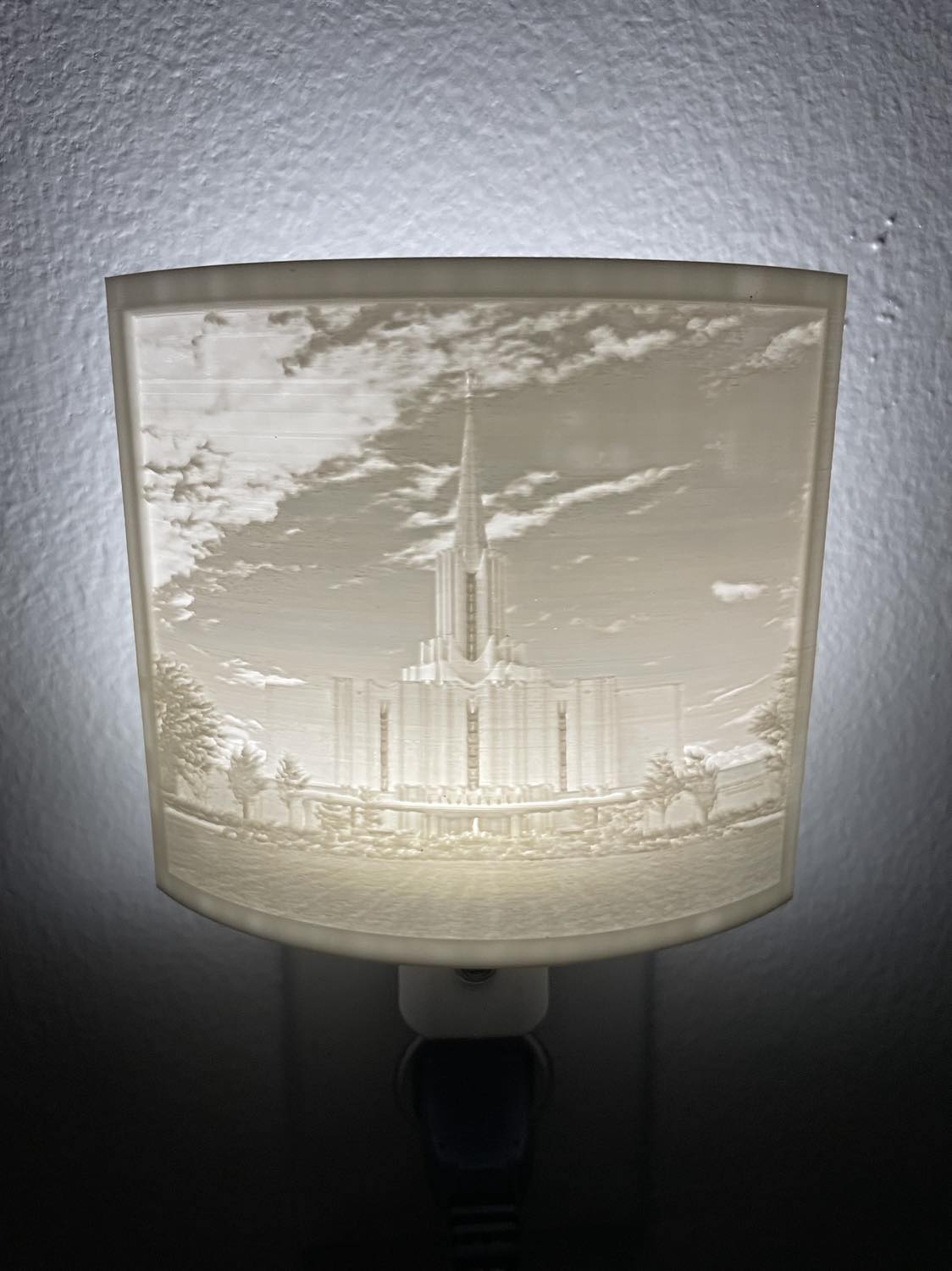 Jordan River Temple Night Light