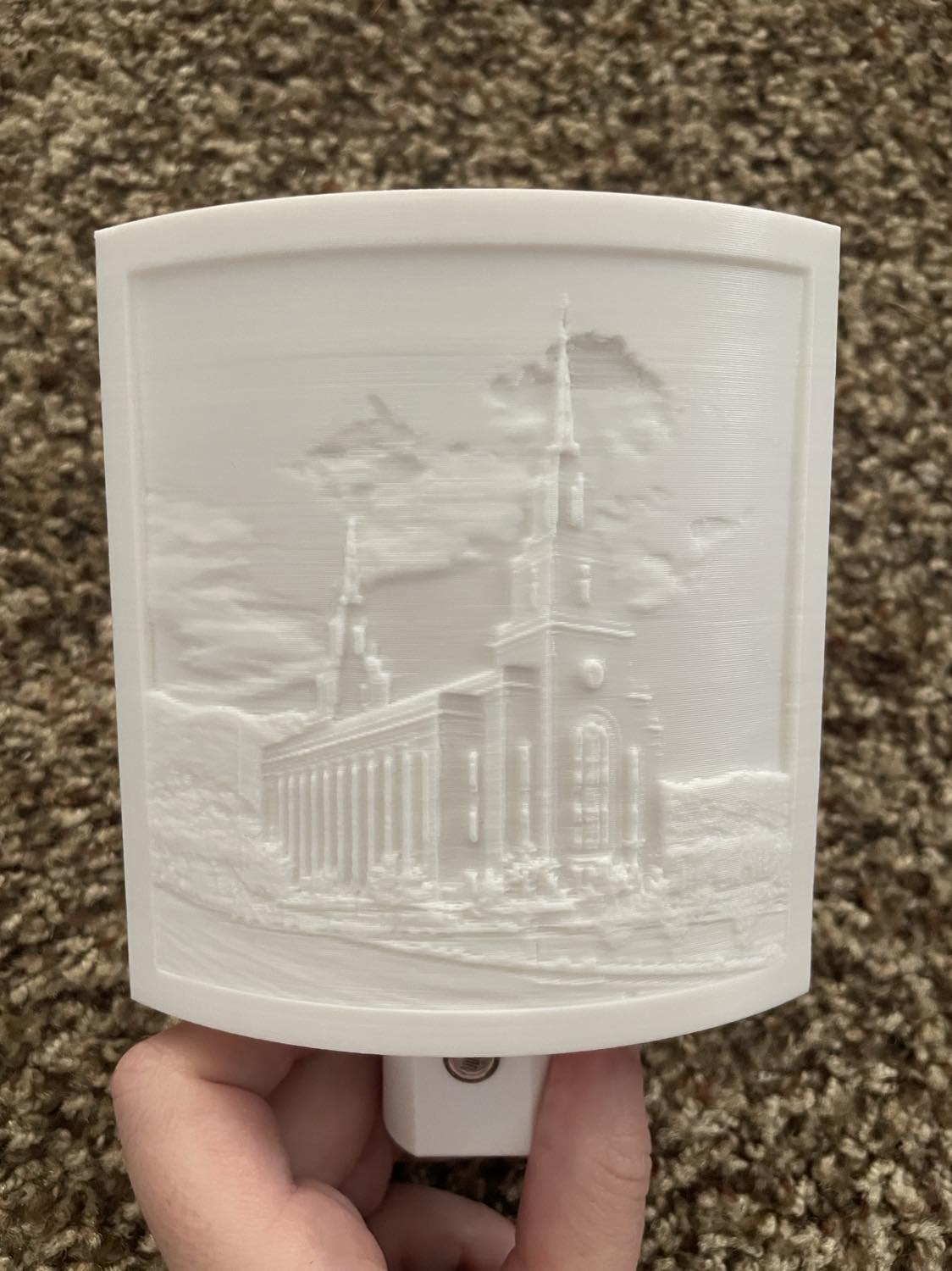 Layton Temple Night Light