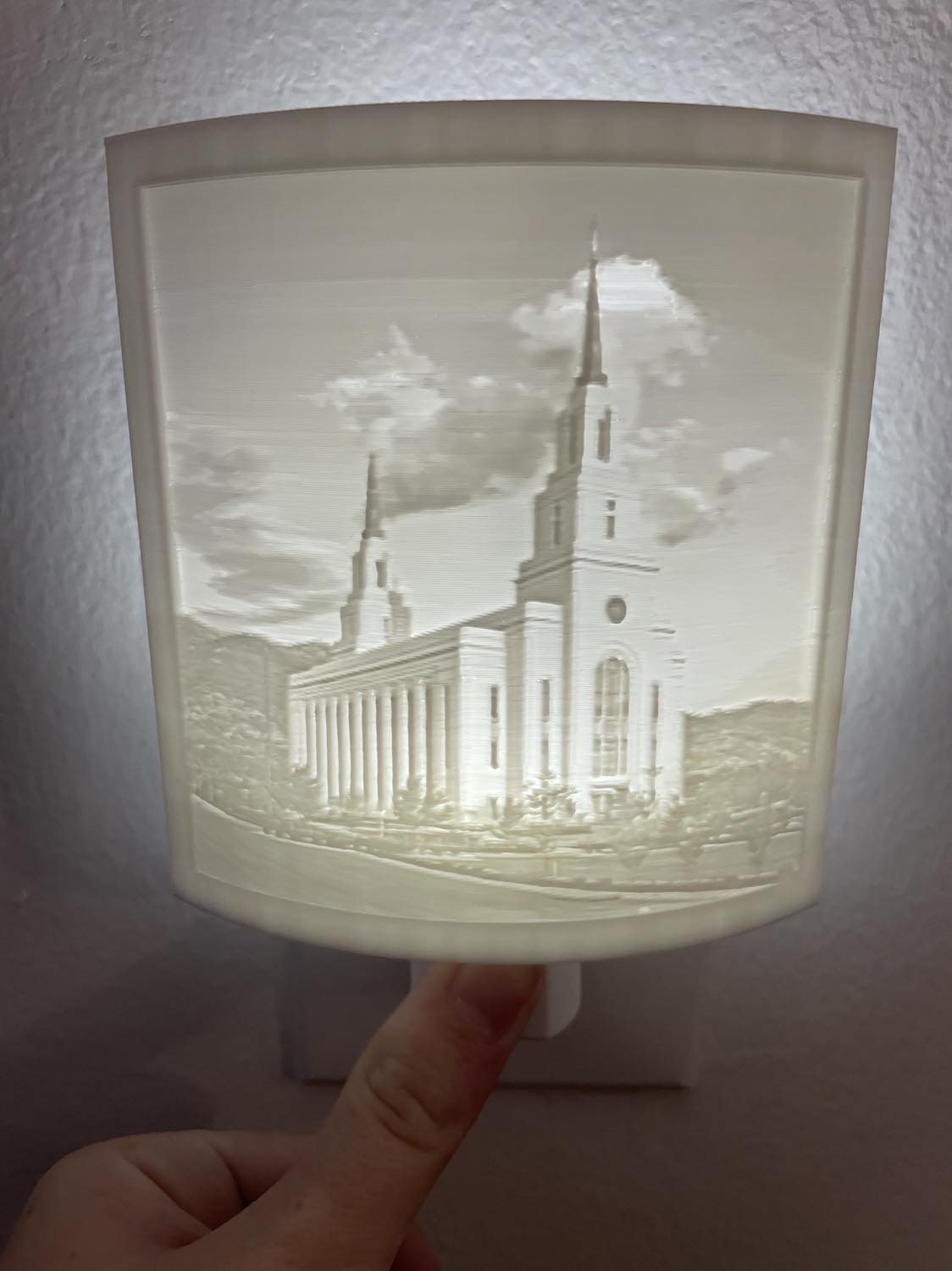 Layton Temple Night Light