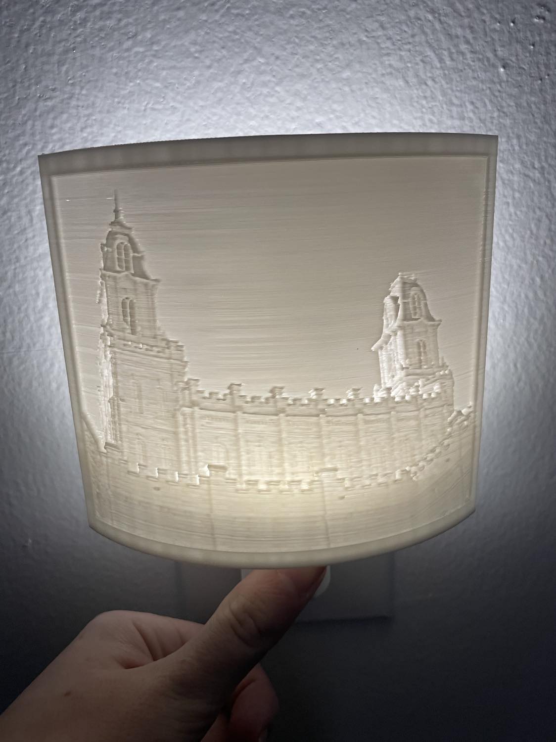 Manti Temple Night Light