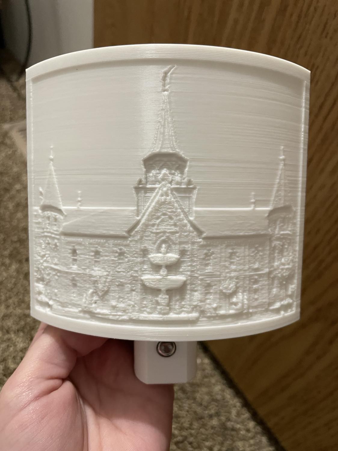 Provo City Temple Night Light