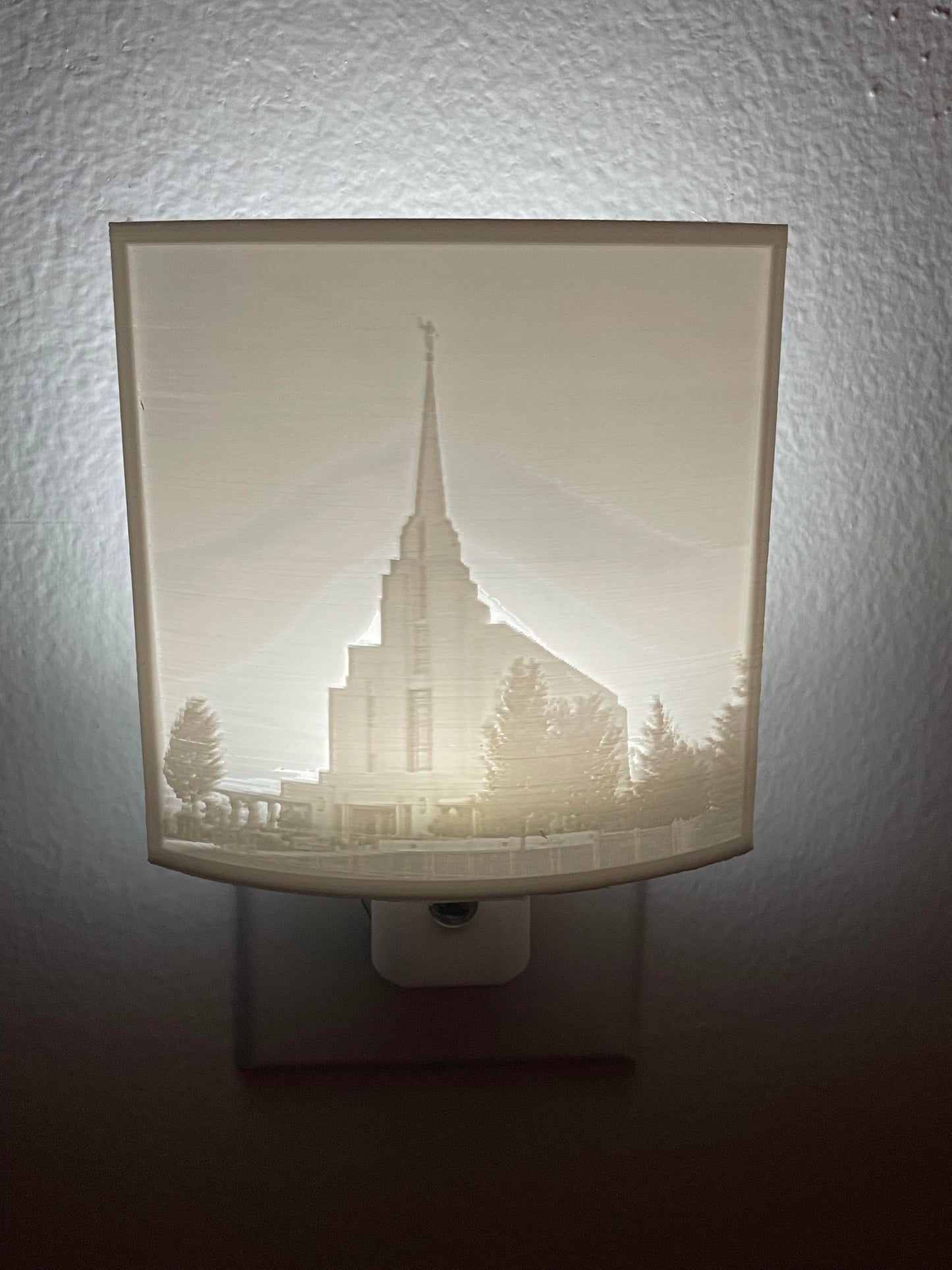 Rexburg Temple Night Light