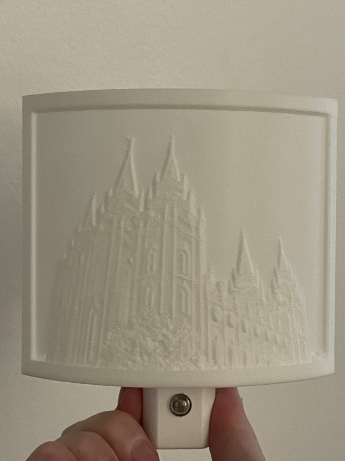 Salt Lake Temple Night Light