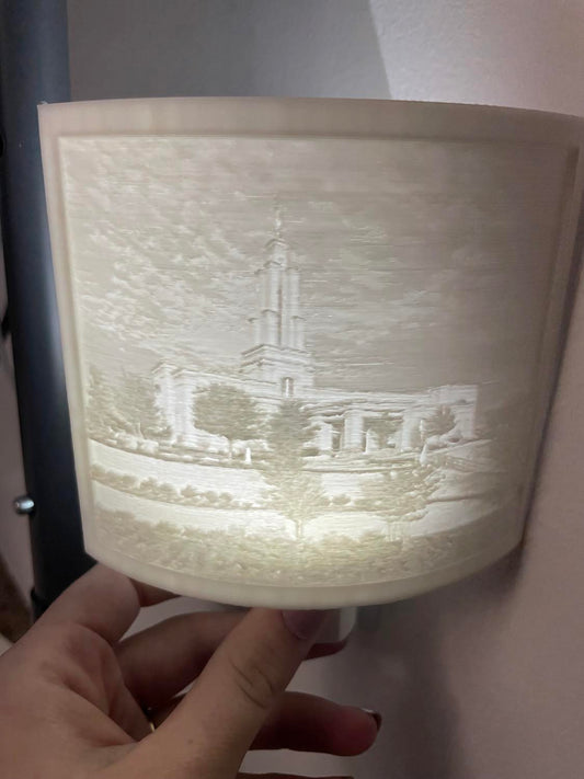 San Antonio Temple Night Light